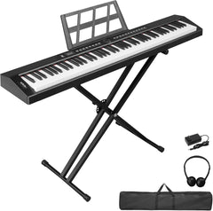 Keyboard - Digitale piano - Piano - 88 toetsen - Zwart - LEADZM