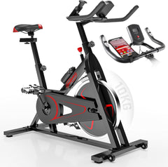 Hometrainer - Fiets - LCD-scherm - Hartslagmeter - Max 120kg