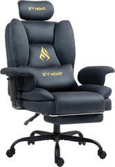 Ergonomische Bureaustoel -  Office Chair - Gamestoel - Volwassenen - Grijs - SYMINO