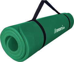 Yoga mat - Fitness mat - Sport mat - Anti slip - Extra dik - Groen