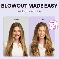 Thermal Brush - Blowout Brush - Krultang - Rosegoud - Wavytalk
