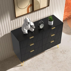 Commode - Dressoir - Ladekast - 100x34x73 cm - Zwart - UEV