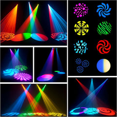 Discolamp - Roterende disco lamp - Podiumverlichting - RGBW - Zwart - HOLDLAMP