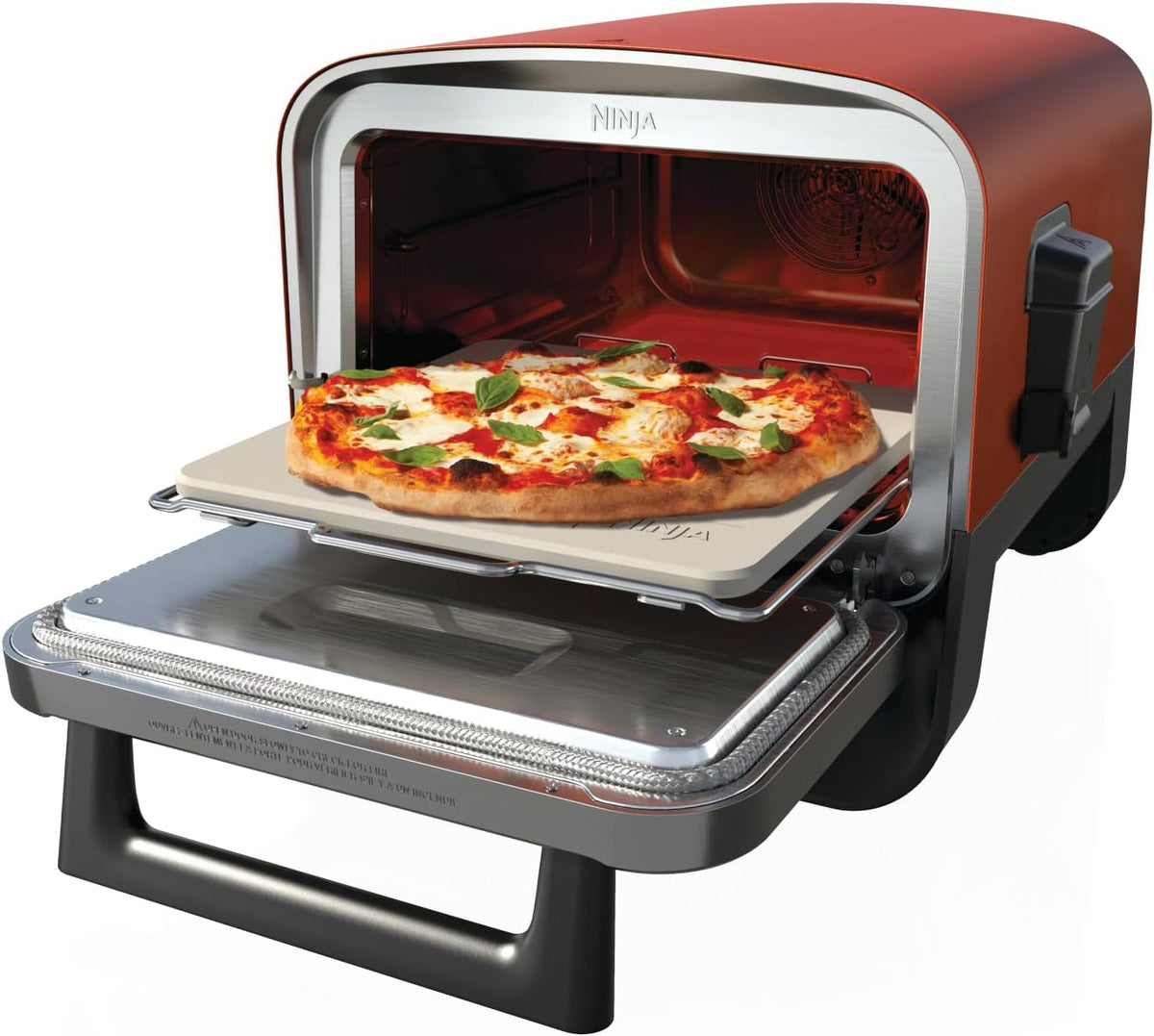 Ninja Woodfire 8-in-1 Elektrische Buitenoven, Pizzaoven en BBQ-rookoven - OO101EU •