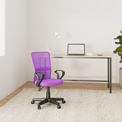 Kinder bureaustoel - Ergonomische Bureaustoel kinderen - Paars - TRESKO