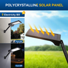Solar straatverlichting - Straatlamp - LED - Zwart - Aigostar