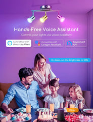 GU10 LED lamp - Dimbaar - Smart lamp - 6,5W - 6 stuks - Aigostar