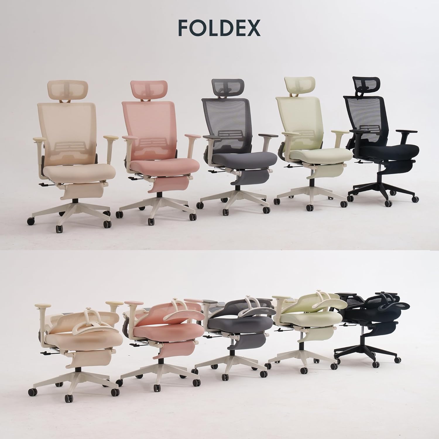 Ergonomische Bureaustoel -  Office Chair - Gamestoel - Volwassenen - Grijs - FLEXISPOT