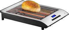 Exido platte broodrooster met timer/display broodrooster, 700 watt