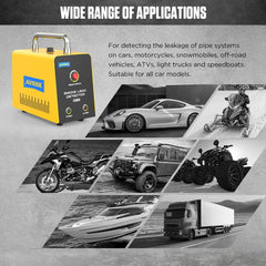 AUTOOL SDT101 Auto-rookdetector, Evap vacuüm lekdetector, pijpleiding, brandstof, rook, diagnoseapparaat, compatibel met 12 V auto's, vrachtwagens, ATV, boten, sneeuwscooters