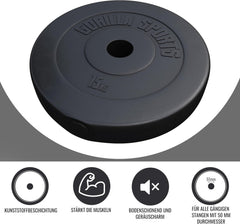 Halterschijven - Halter gewichten - 50 mm - 2x15 kg - ScSPORTS®