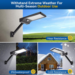 Solar straatverlichting - Straatlamp - LED - Zwart - Aigostar