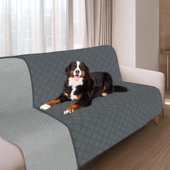 Hondendeken auto achterbank - hondenmat - 208x157 cm - Grijs - Nobleza