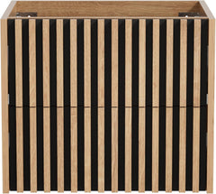 Wastafelkast - Wastafelmeubel - Wastafelonderkast - 60x45x50 cm - Bruin - UEV