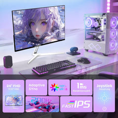 Gaming Monitor - Beeldscherm computer - 24 inch - 200Hz - FHD - Amzfast