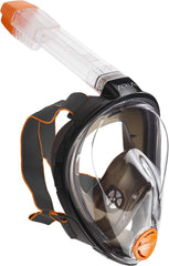 Ocean Reef Aria Classic snorkelmasker, volgelaatsmasker met mondstuk - L/XL