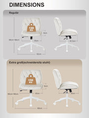 Ergonomische Bureaustoel -  Office Chair - Gamestoel - Volwassenen - Khaki - Symino