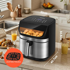 Airfryer XXL - heteluchtfriteuse - 8.8L - 2200W - Zwart