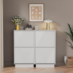 Schoenenkast - Schoenenrek - 99x24x91 cm - Wit - UEV