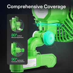 Clip ventilator - Clip fan - Groen - AeroWave E6 - VIVOSUN