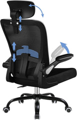 Ergonomische Bureaustoel -  Office Chair - Gamestoel - Volwassenen - Zwart- COMHOMA