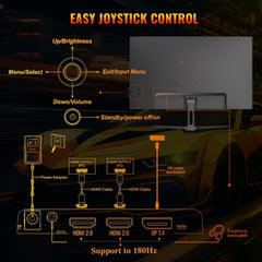 Gaming Monitor - Beeldscherm computer - 27 inch - 165Hz - FHD - Minifire