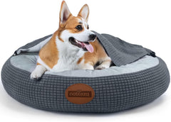 Hondenmand - Hondenkussen - Hondenbed - Grijs - 66 cm - Nobleza
