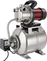 Arebos Huiswaterinstallatie, 1200 watt, debiet 3800 l/u, opvoerhoogte 48 meter, tank van 19 liter