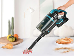 Kalorik TKG SKV 1006 3-in-1 accu-hand- en steelstofzuiger met dweilfunctie, turbo-borstel, Li-Ion 2000 mAh accu, ECO-modus, 2 standen, 120 watt, blauw/zwart