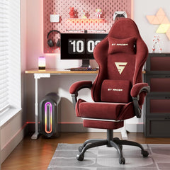 Ergonomische Bureaustoel -  Office Chair - Gamestoel - Volwassenen - Rood - ST