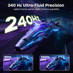 Gaming Monitor - Beeldscherm computer - 27 inch - Curved - 240Hz - FHD - Amzfast
