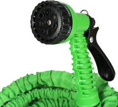 Flexibele Tuinslang - Inc. sproeikop - 45 meter - Groen