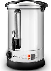 TRESKO® glühweinkoker, 20 l/2500 W, inmaaktoestel van roestvrij staal, glühweinautomaat, warmwaterdispenser