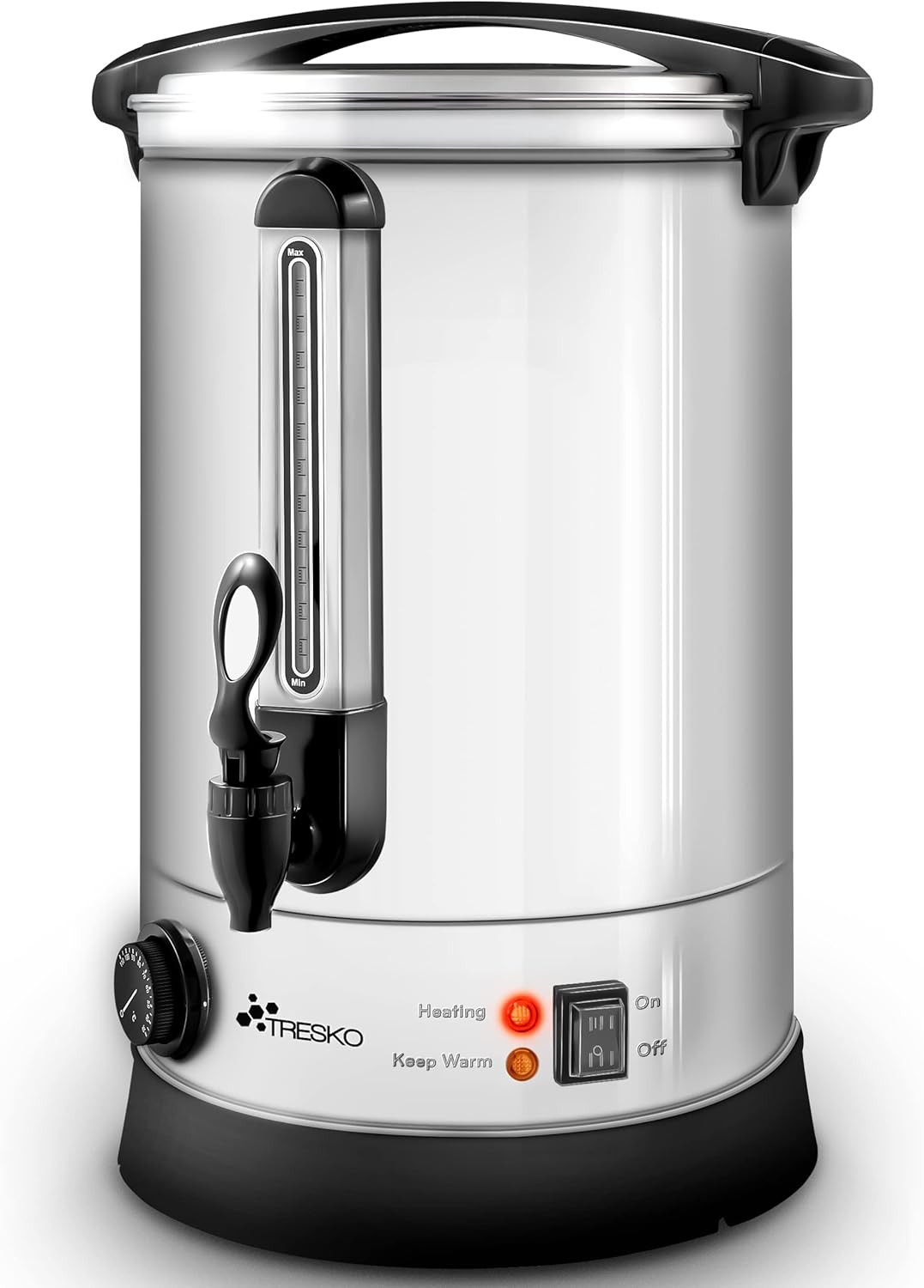 Weckketel - Inmaakketel - Gluhweinketel - 10L - Zilver - TRESKO®