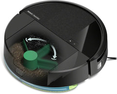 iRobot Roomba® 205 DustCompactor Combo Robotstofuiger met Dweilfunctie - Vuilcompactor - Zonder zak - 7000Pa - ClearView LiDAR - Schoonmaak- en vermijdzones - 4 Zuigniveaus - Objectdetectie •