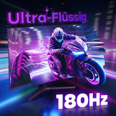 Gaming Monitor - Beeldscherm computer - 32 inch - Curved - 180Hz - QHD - Amzfast