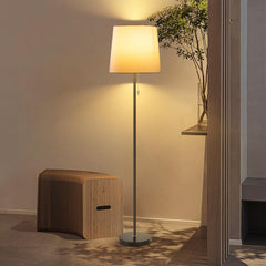 Vloerlamp - Staande lamp - 145 cm - Wit - Aigostar •