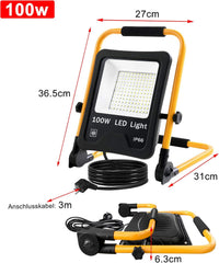 Bouwlamp LED - Werklamp - IP44 - 100W - NAIZY
