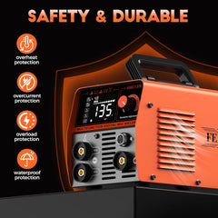 Soldeerstation - Digitaal - Instelbaar - Oranje - FEIFANKE