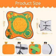 Snuffelmat - Hondenspeelgoed - Snackmat - 70x70 cm - Nobleza