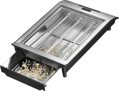 Exido platte broodrooster met timer/display broodrooster, 700 watt