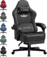Ergonomische Bureaustoel -  Office Chair - Gamestoel - Volwassenen - Grijs - GTPLAYER - GT829