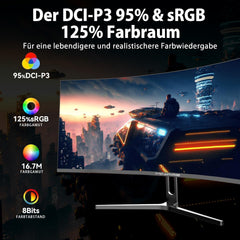 Gaming Monitor - Beeldscherm computer - 32 inch - Curved - 180Hz - WQHD - Minifire