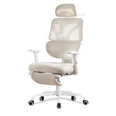 Ergonomische Bureaustoel -  Office Chair - Gamestoel - Volwassenen - Beige - UEV