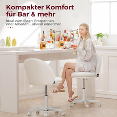 Ergonomische Bureaustoel -  Office Chair - Gamestoel - Volwassenen - Wit - COMHOMA - CH710