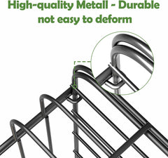 Vogelkooi voor binnen - Vogel kooi parkiet - 40x40 cm - Zwart - SUBTLETY