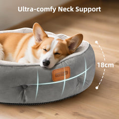Hondenmand - Hondenkussen - Hondenbed - Grijs - 70 cm - Nobleza •