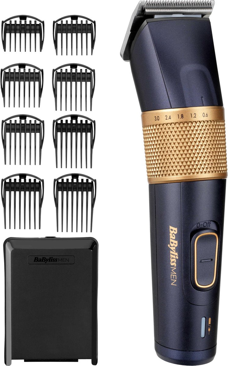 Scheerapparaat - Baardtrimmer mannen - Oplaadbaar - Blauw - BaByliss