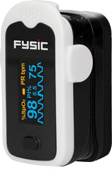 Fysic Saturatiemeter - Zuurstofmeter Vinger - Zwart