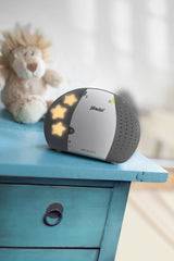 Alecto DBX-85 LIMITED - Full Eco DECT Babyfoon - Wit/Antraciet